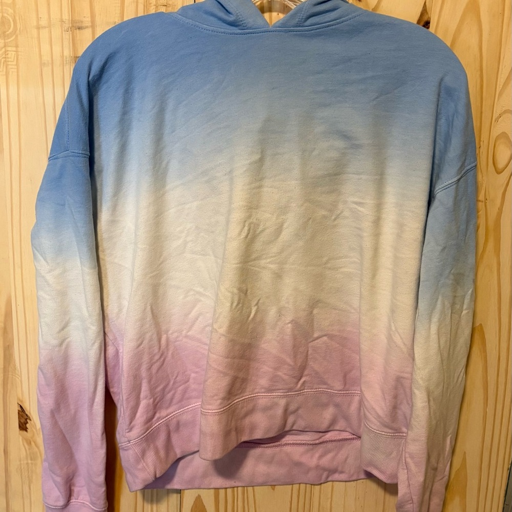 Danskin Gradient Blue and Pink Hoodie